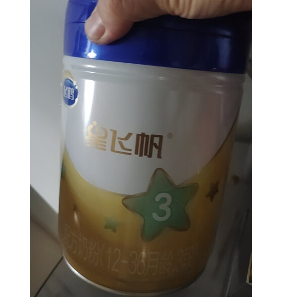 飞鹤星飞帆3段奶粉幼儿配方牛奶粉900g 含OPO 1罐