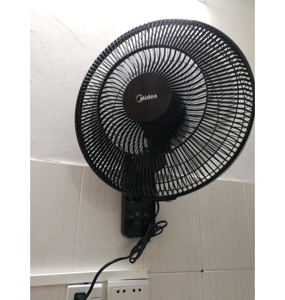 美的(midea) 壁扇风扇16吋挂壁式牛角风扇家怎么样?质量真的很好吗?