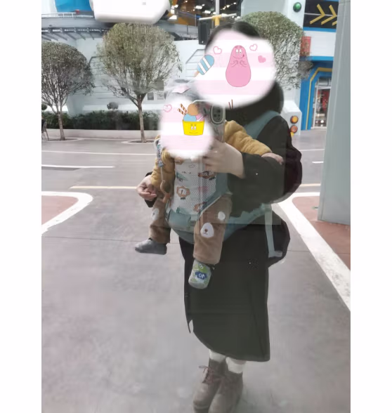 COOKSS 婴儿背带腰凳抱娃神器多功能插图7