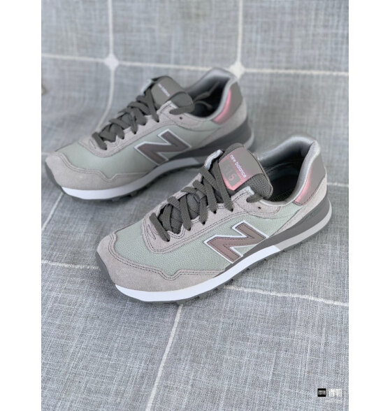 NEW BALANCE NB 官方休闲鞋女鞋简约经典潮流舒适复古拼接运动鞋515系列 贝桃粉 WL515CSC 38 （脚长24.5cm)