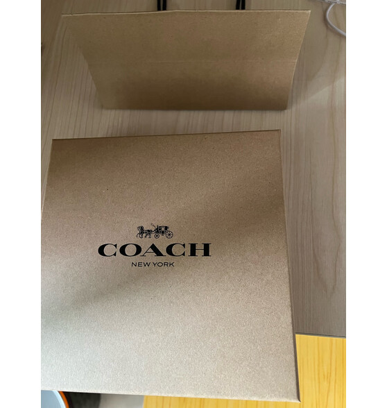 蔻驰(coach)皮带男士腰带礼盒装休闲中青年裤腰带 生日礼物送男友老公