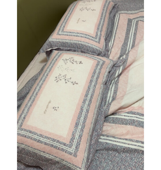 水星家纺枕头芯颈椎枕舒适枕五星级酒店枕芯一对装纯棉抗菌对枕74*48cm
