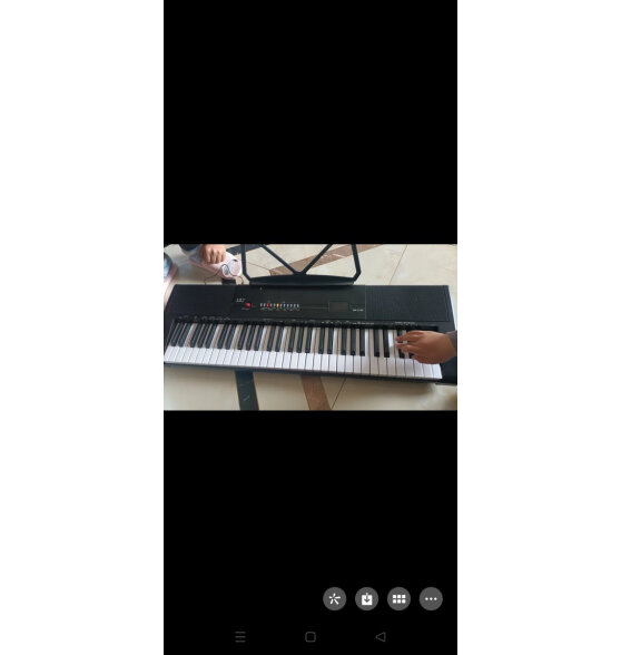 美科（MEIRKERGR）电子琴键多功能智能61键电子琴儿童初学乐器 MK-2702智能教学亮灯版+琴架