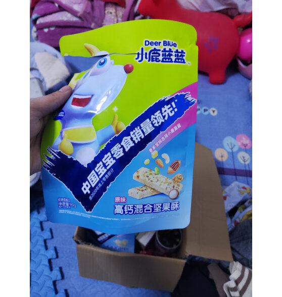 小鹿蓝蓝 趣味婴幼儿果泥x6袋 6种口味组合 果泥婴儿辅食宝宝零食648g购买心得