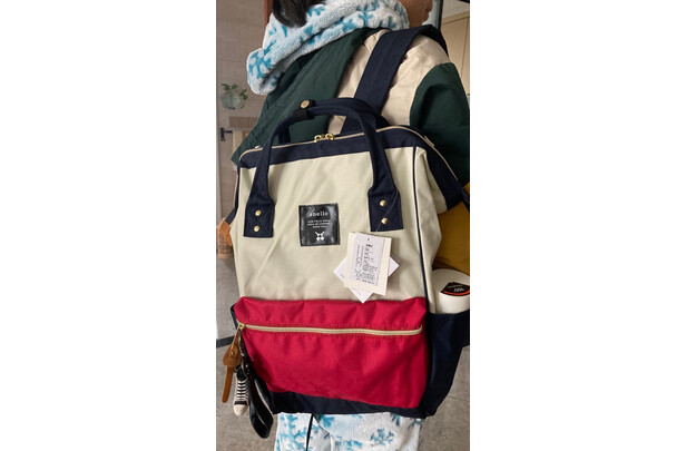 anello双肩包真假辨别