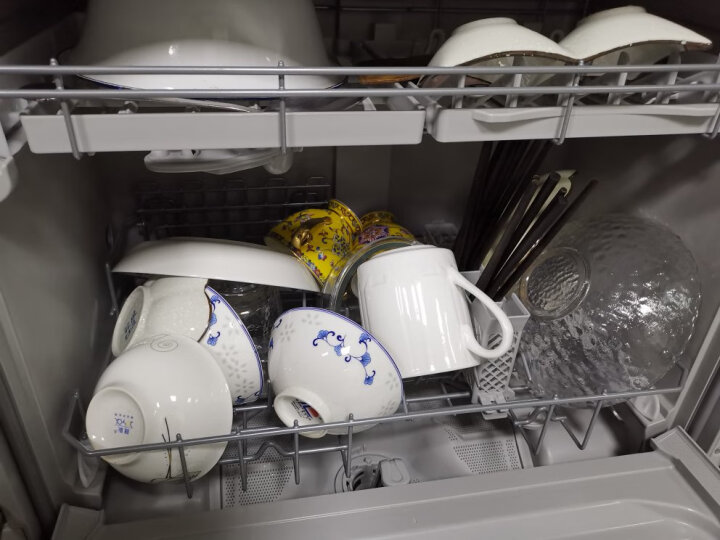 松下（Panasonic）台式洗碗机 家用全自动易安装 母婴适用高温除菌独立烘干刷碗机智能家电K1Y 台式nanoe除菌洗碗机