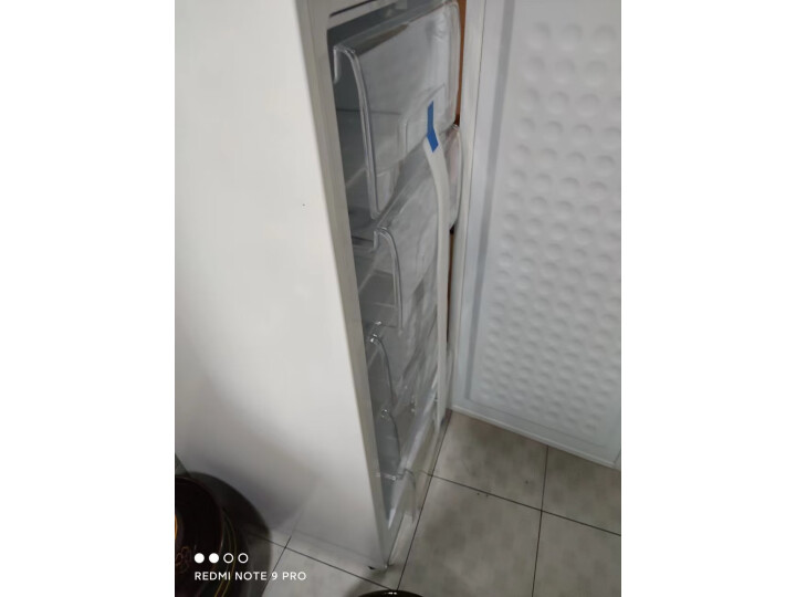澳柯玛（AUCMA）一级能效侧开门立式冰柜 全冷冻家用母乳母婴柜小冷柜 大容量分层大抽屉防窜味 151升风冷无霜电脑版BD-151WNE