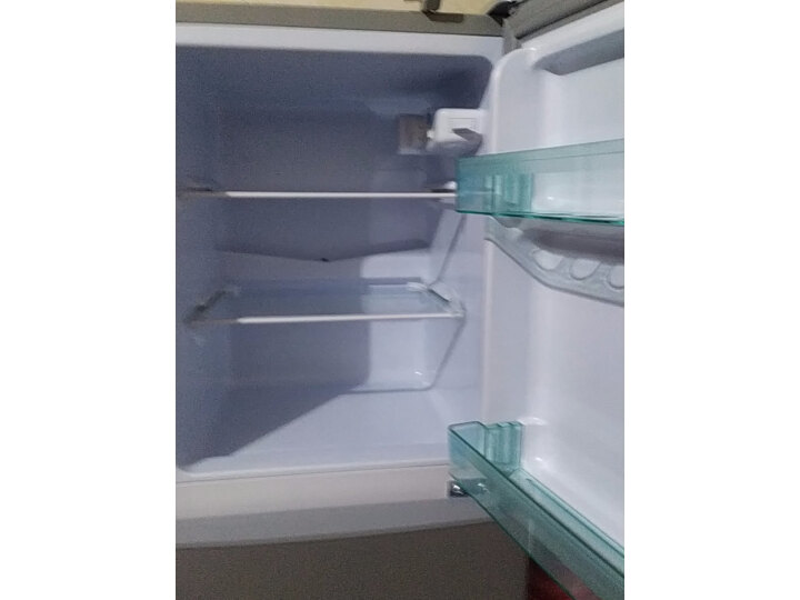 志高（CHIGO）双门冰箱家用小型租房宿舍双开门冷藏冷冻一级能效大容量办公室电冰箱特价直冷二门微霜 BCD-92A162【一级能效 冷冻室带抽屉】