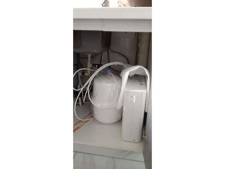 美的（Midea）出品华凌净水器家用直饮厨下式纯水机前置过滤器RO反渗透 WAH75-03