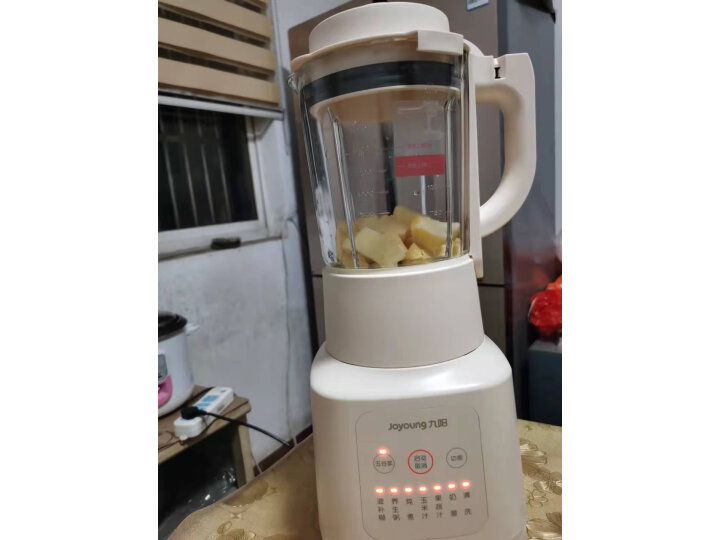 九阳（Joyoung）破壁机加热破壁料理机婴儿辅食多功能豆浆机榨汁机L18-P631 米白