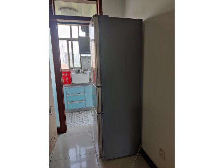 美的（Midea)BCD-112CM双门冰箱双开门家用小冰箱宿舍租房小型双温迷你小冰箱低噪节能电冰箱 112L