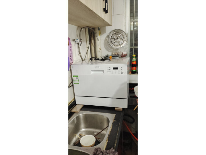 华凌 （WAHIN）洗碗机家用 6套 嵌入式台式两用极简操作节能洗涤 29min超快洗 高温除菌 全自动刷碗机H3602D