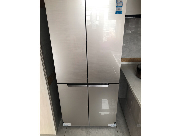 评测介绍美的515升一级能效十字四门冰箱bcd-515wgpm内幕评测,有图有