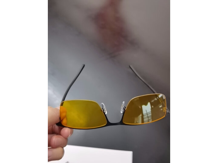 PTK防蓝光眼镜 99%蓝光阻隔 游戏办公护目镜手机电脑眼镜男全景视窗轻柔黑色半框