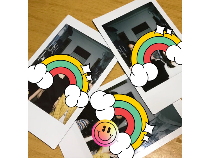 富士instax立拍立得 mini相纸 彩虹10张(适用于mini7C/7s/9/8/25/90/70/hellokitty/SP-2)