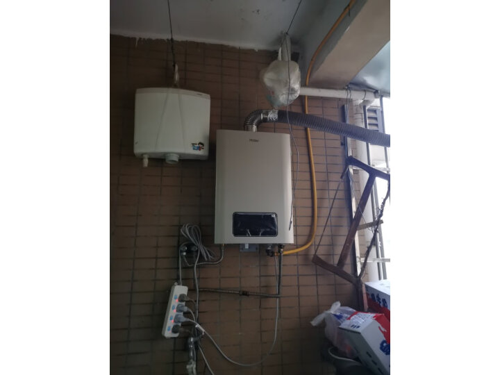 海尔（Haier）零冷水燃气热水器家用天然气水气恒温强排式 厨房即热 WIFI智控 低水压启动TR1 16升【多点供水】