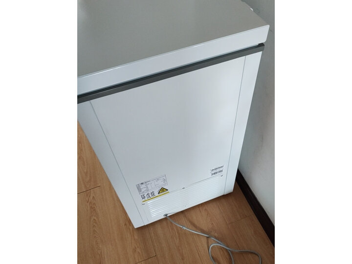 美的（Midea）冰柜家用迷你冷柜冷藏冷冻保鲜小冰柜节能省电囤货家用冰柜BD/BC-101KM(E）
