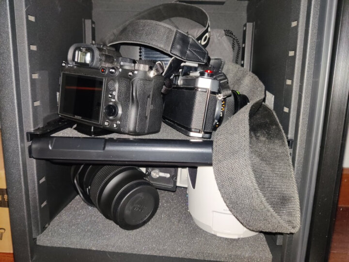 锐玛（EIRMAI） 单反相机防潮箱办公家用电子防潮柜 镜头邮票 干燥箱 干燥柜 MRD-45S(典雅黑)