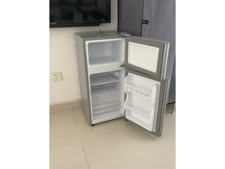 日普（RIPU） 68升双门小冰箱 小型迷你家用宿舍租房电冰箱冷藏冷冻省电BCD-68A138D