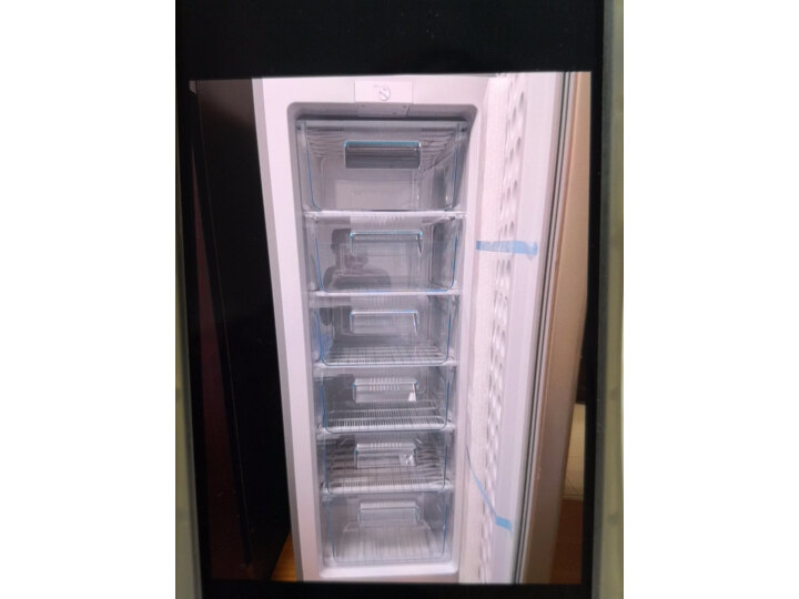 荣事达（Royalstar）立式冰柜家用匀冷 全温区冷冻小型抽屉式冷柜母乳储存柜 193升