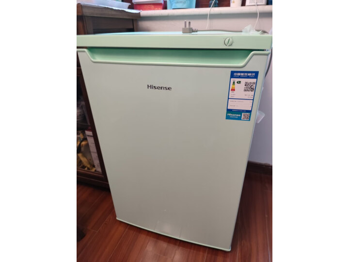 海信 (Hisense) 86升家用立式冰柜 小型母婴母乳冷冻柜 节能低噪冰箱侧开门抽屉式冷柜BD-86ZVUM