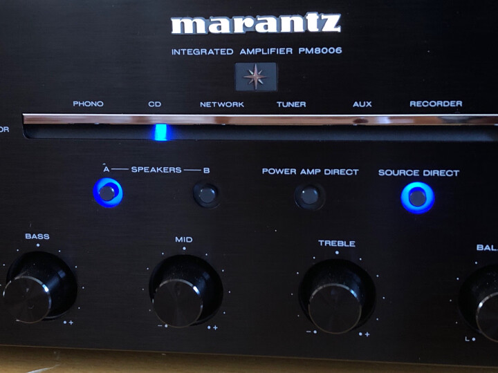 马兰士（MARANTZ）PM8006/K1B HiFi合并式立体声功放（2*95W/4欧） 黑色