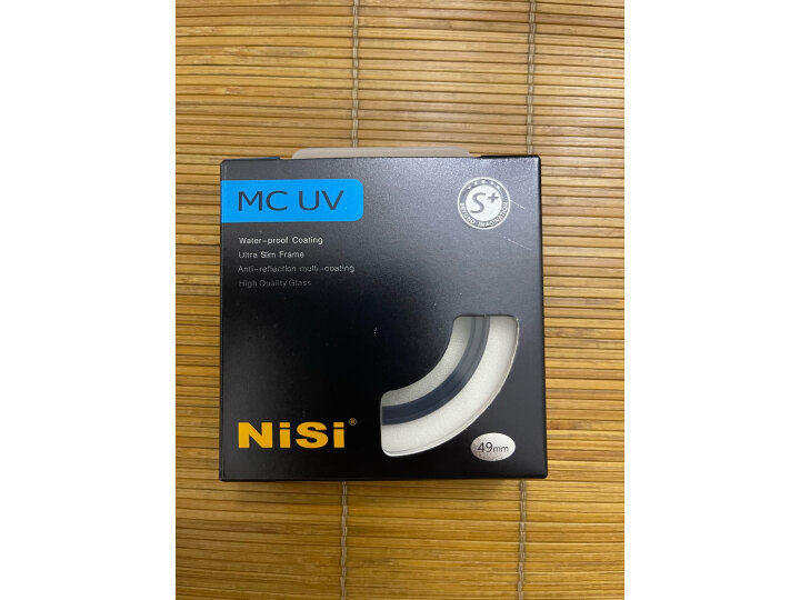 耐司（NiSi）MC UV 49mm UV镜 双面多层镀膜无暗角 单反uv镜 保护镜 单反滤镜 滤光镜 佳能尼康相机滤镜