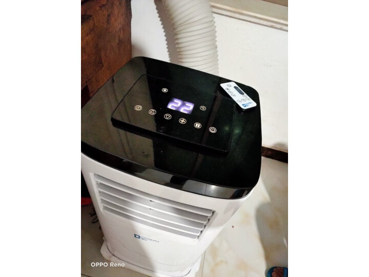 JHS A019移动空调大1p单冷一体机带独立除湿功能家用厨房免安装节能移动空调 单冷C款