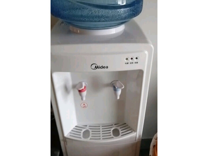 美的（Midea）饮水机 立式家用办公温热型多重防干烧大储物柜饮水器MYR718S-X【温热型】