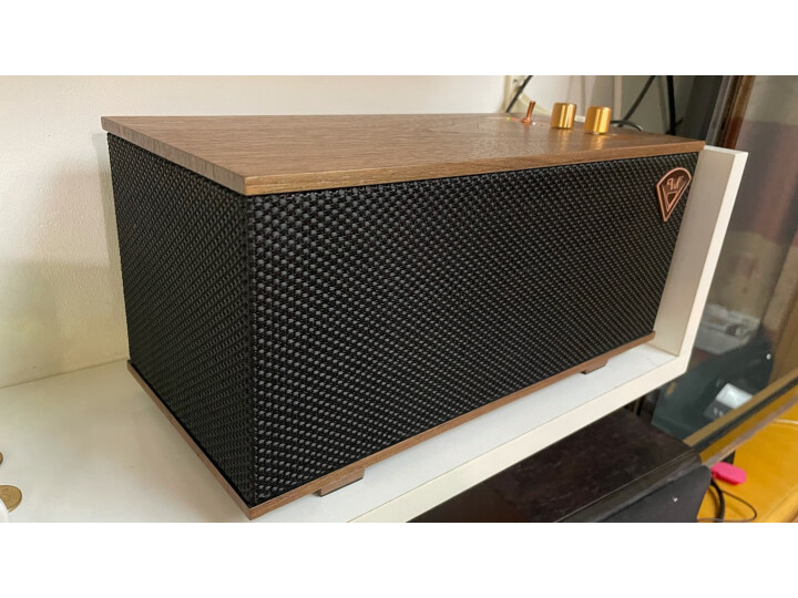 杰士(Klipsch) The One 1代 蓝牙音箱 2.1立体声 复古风蓝牙音响 内置电池 胡桃木色 顺丰速递