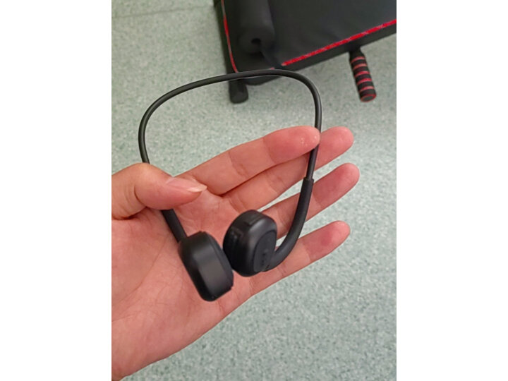 山水（SANSUI） 骨传导耳机 运动蓝牙耳机不入耳跑步无线挂耳式超长续航骑行耳机智能手机通用耳机 黑色