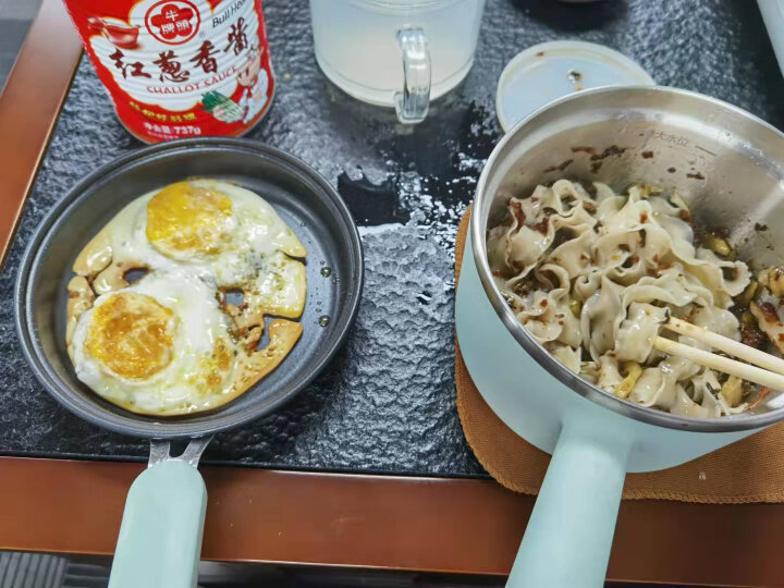 小熊（Bear）烤面包机 早餐机多士炉三明治机电饼铛电热锅电火锅电蒸锅多功能煎饼锅 DSL-A13F1