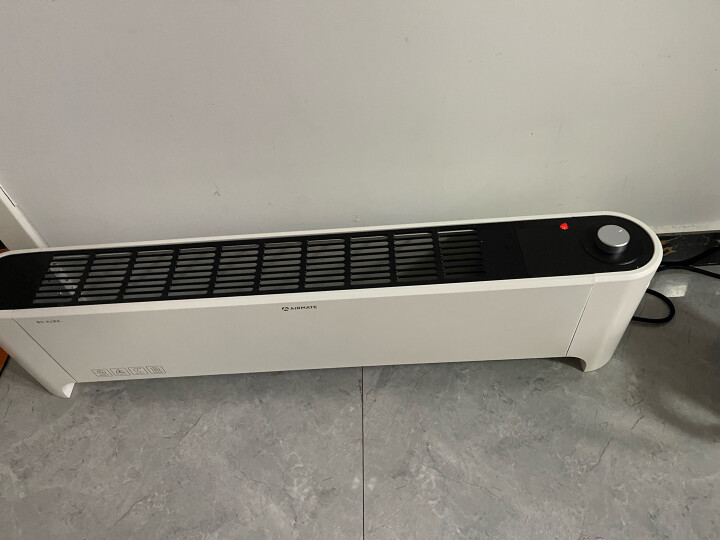 艾美特（Airmate）踢脚线取暖器电暖器低噪节能电暖气片家用办公大面积遥控移动地暖