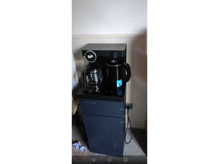 奥克斯（AUX）茶吧机 家用多功能智能遥控温热型立式饮水机 YCB-D【以旧换新】