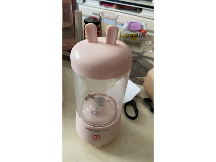 九阳（Joyoung）榨汁机水果小型便携式迷你电动多功能料理机果汁机榨汁杯可打小米糊 L3-C8粉