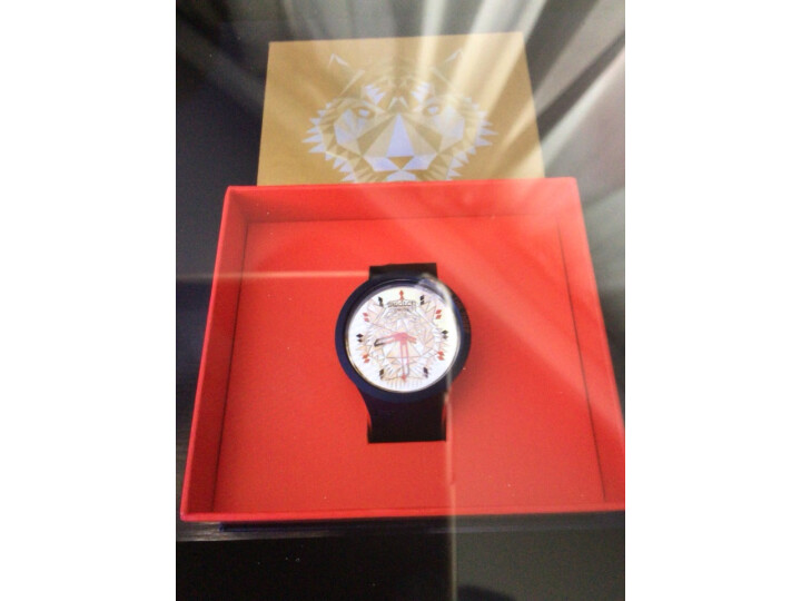 【情人节礼物】斯沃琪（Swatch）瑞士手表  2022冬奥纪念礼盒款 北国风光 银装素裹 送男友石英表SO29Z700