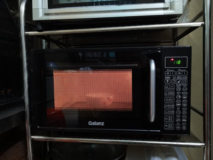 格兰仕微波炉 光波炉 家用烤箱一体机 平板20L 700W电脑板 G70F20CN1L-DG 新款