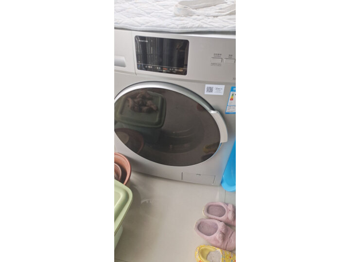 美的（Midea）滚筒洗衣机全自动 10公斤洗烘一体机变频家用带烘干高温消毒 单机 家电