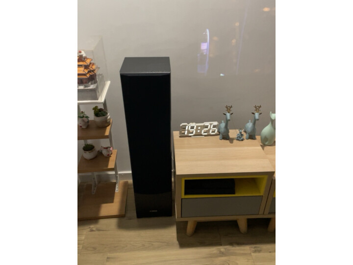 雅马哈（Yamaha）NS-F51 音响 音箱 家庭影院 电视音响 落地影院 客厅影院 HIFI 二分频3单元 进口 黑色