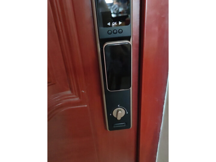 海尔(Haier)可视指纹锁入户门防盗门家用智能门锁 带摄像头猫眼密码锁电子锁HFA-20V-U1