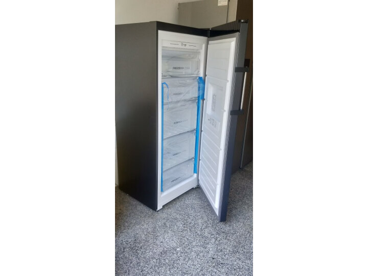 海尔立式冰柜家用冷藏冷冻转换柜风冷无霜一级能效 电子控温母乳冷柜BD-152WGHS9B8