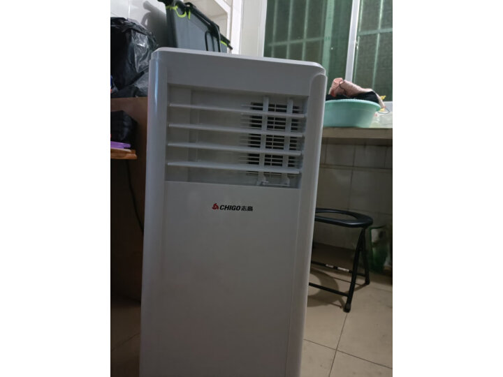 志高（CHIGO）移动空调1匹单冷 家用免安装一体机厨房立式空调 KY-1PZD