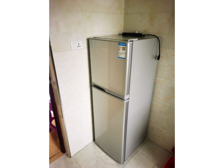 【同款对比测评】新飞(frestec)138升 双门两门小冰箱bcd-138lt2eh