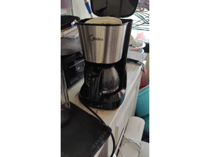 美的kfd101咖啡机能磨咖啡豆吗?