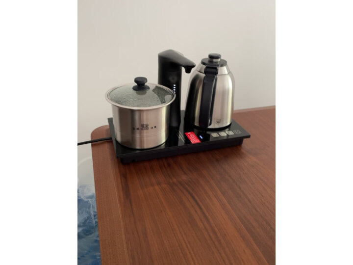 吉谷（K·KOU) 电水壶全智能自动上水茶盘养生水壶电茶壶煮茶器自动茶具消毒电茶炉茶具茶台 TC006