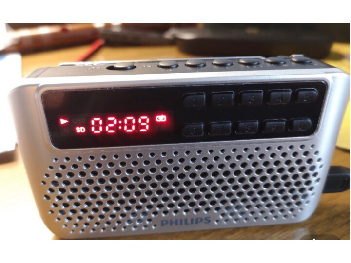 飞利浦sbm120slv93收音机的使用说明