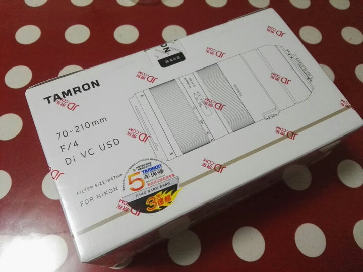 腾龙a034 70-210mm f4 di vc usd怎么样?评测好吗?