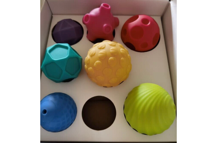 触觉练球软胶儿童玩具早教婴儿玩具感知按摩babycare婴儿