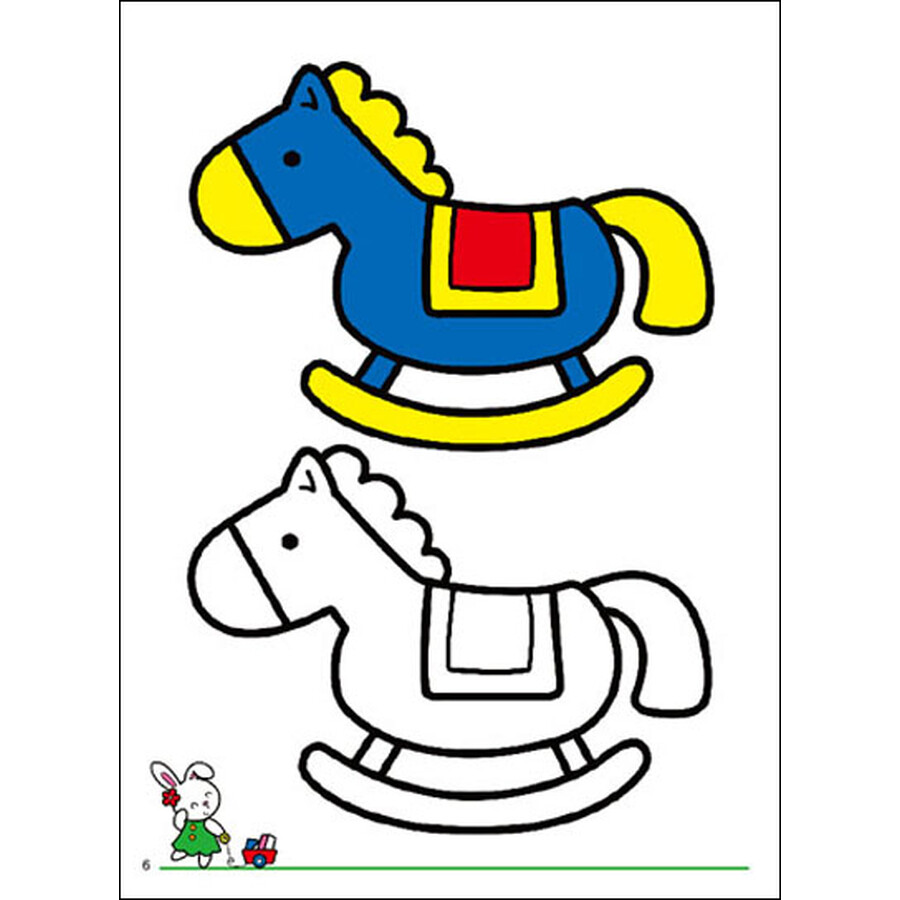 宝宝涂色3-4岁 (套装共2册)(邦臣小红花出品)