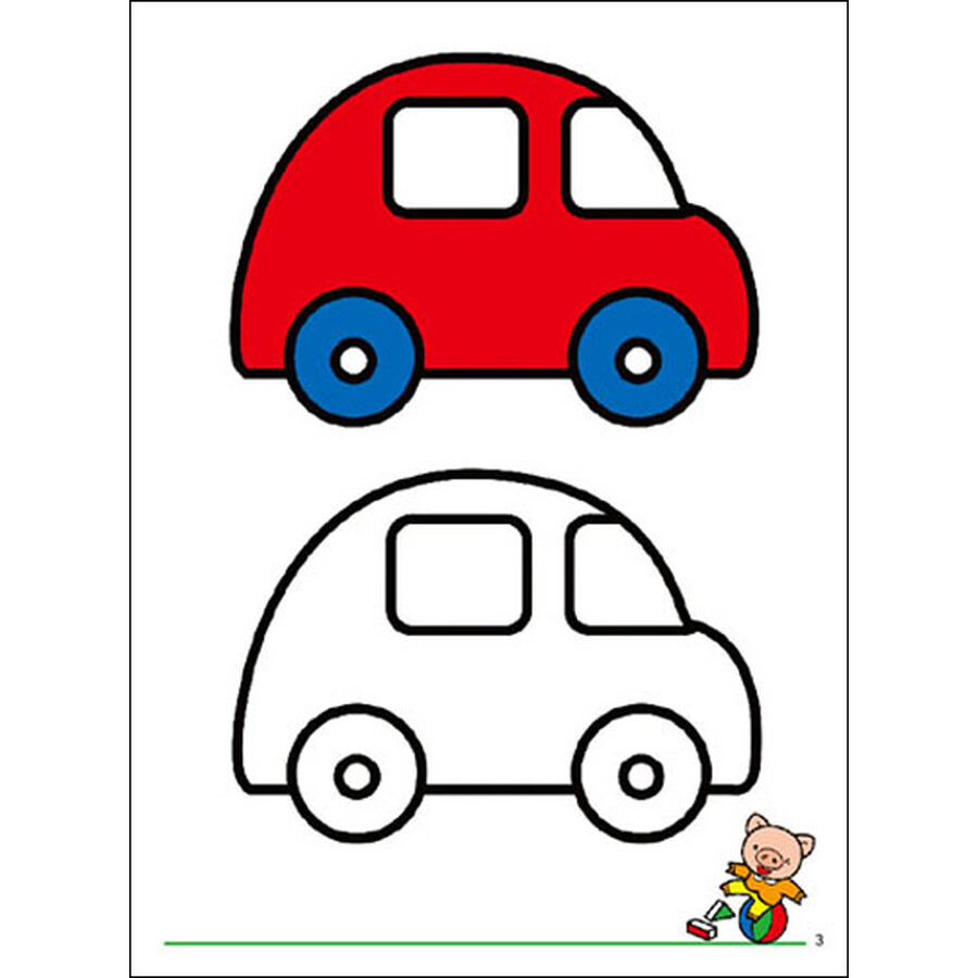 小红花/宝宝涂色(2-3岁)(套装共2册)